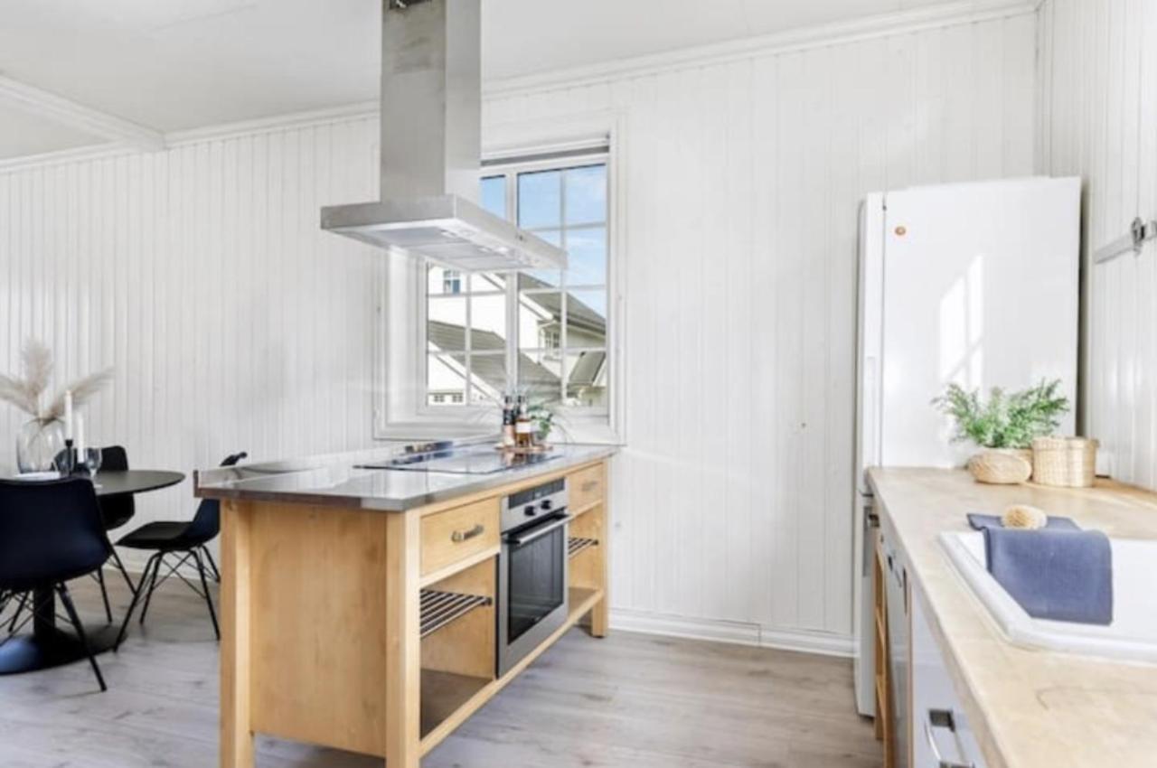 Lys Og Sentral Leilighet Med Terrasse Og Hage Apartamento Lillehammer Exterior foto